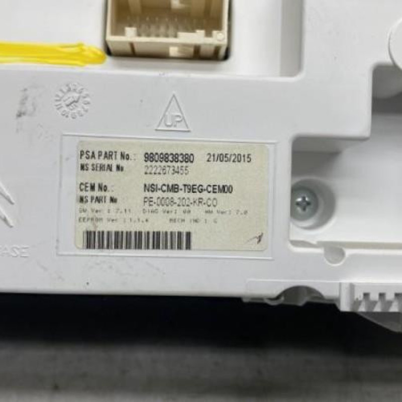 Compteur PEUGEOT 308 2 Photo n°4