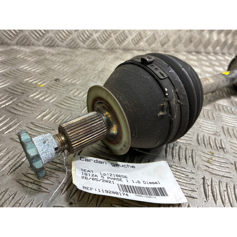 Cardan gauche (transmission) SEAT IBIZA 5 Photo n°2