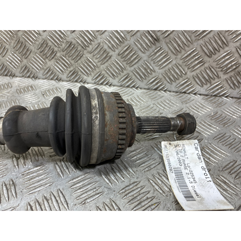 Cardan droit (transmission) RENAULT CLIO 2 Photo n°4
