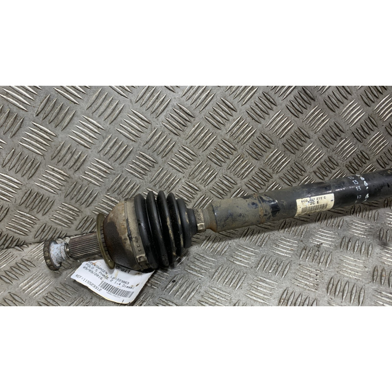 Cardan droit (transmission) VOLKSWAGEN POLO 5 Photo n°2