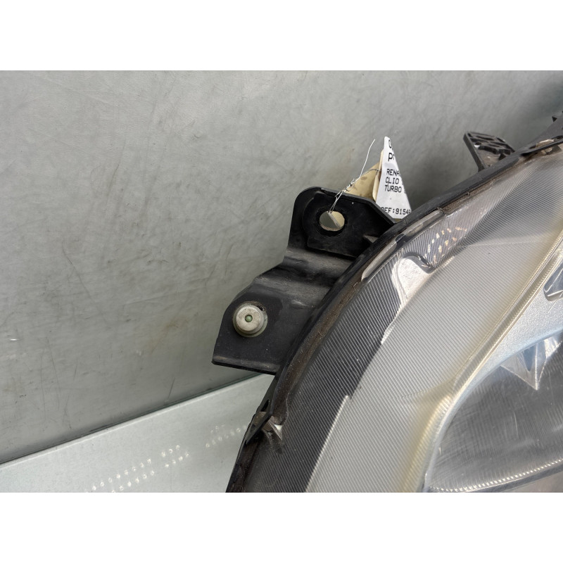 Optique avant principal gauche (feux)(phare) RENAULT CLIO 3 Photo n°3