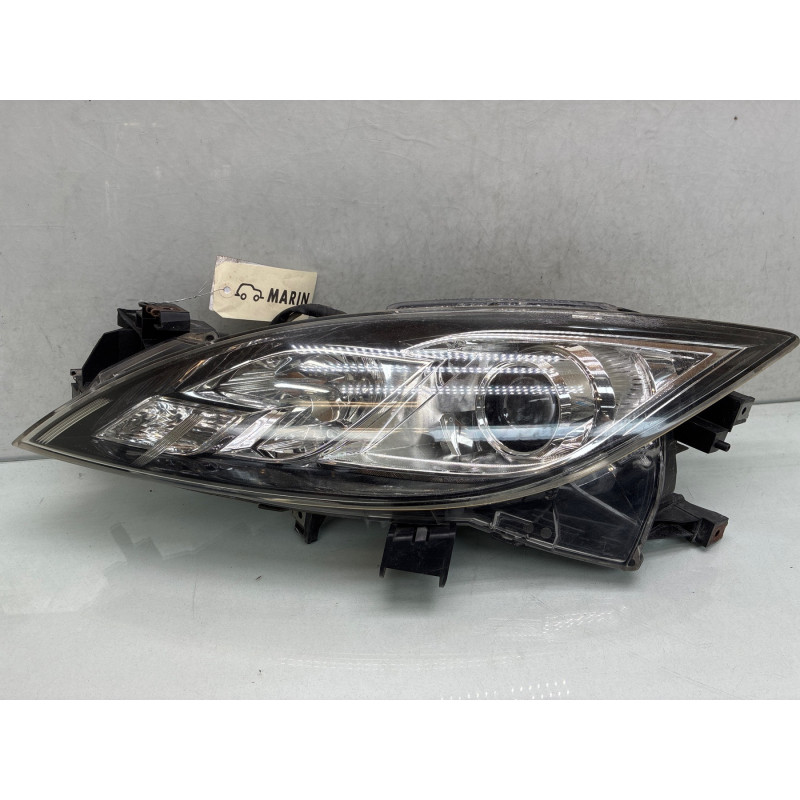 Optique avant principal gauche (feux)(phare) MAZDA 6 2 Photo n°4