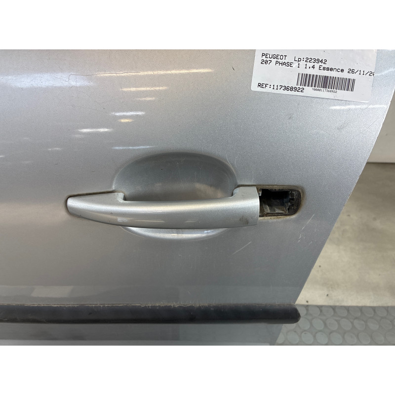 Porte avant gauche PEUGEOT 207 Photo n°2
