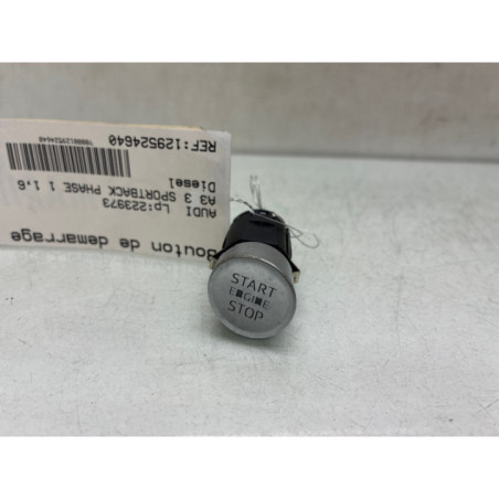 Bouton de demarrage AUDI A3 3 Photo n°1