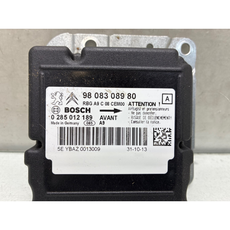 Boitier air bag PEUGEOT 208 1 Photo n°4