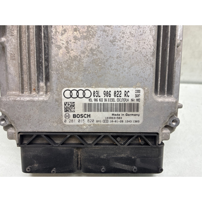 Calculateur moteur AUDI TT 2 Photo n°3