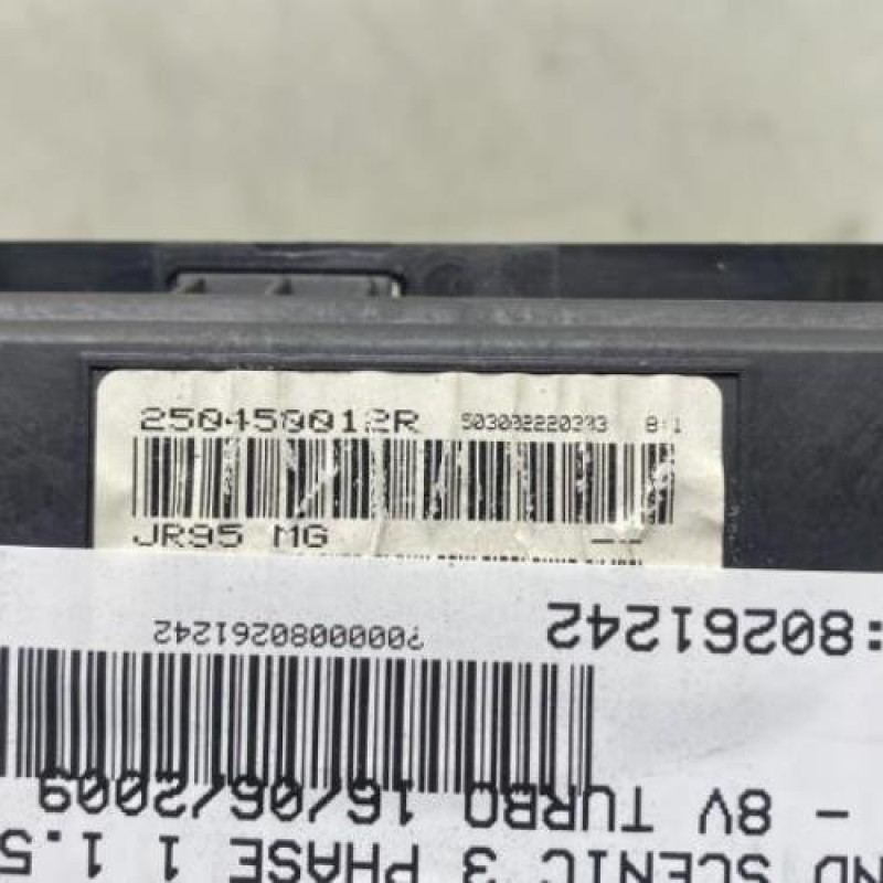 Compteur RENAULT GRAND SCENIC 3 Photo n°5