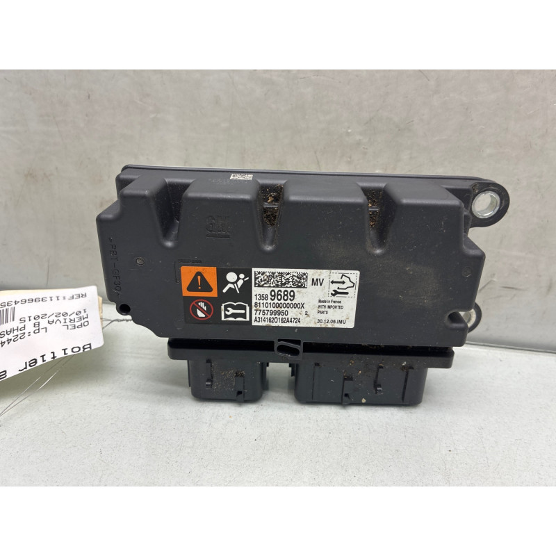 Boitier air bag OPEL MERIVA B Photo n°4