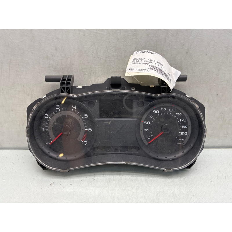 Compteur RENAULT CLIO 3 Photo n°3