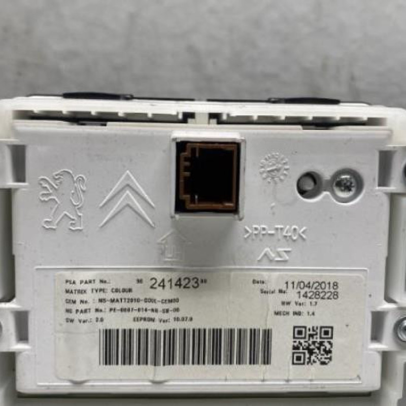 Compteur PEUGEOT 2008 1 Photo n°4
