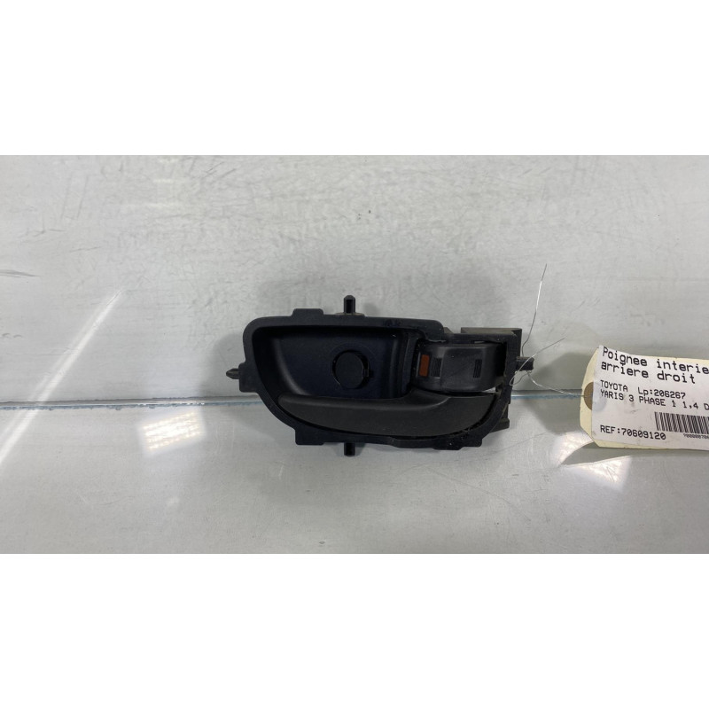 Poignee interieur arriere droit TOYOTA YARIS 3 Photo n°2