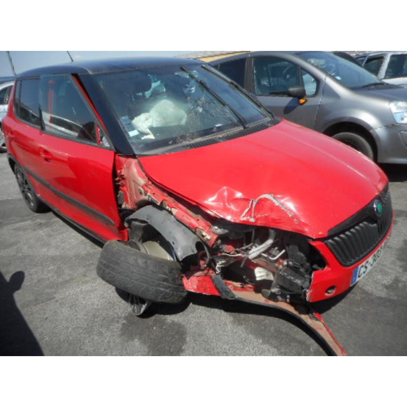 Poignee porte avant droit SKODA FABIA 2 Photo n°6