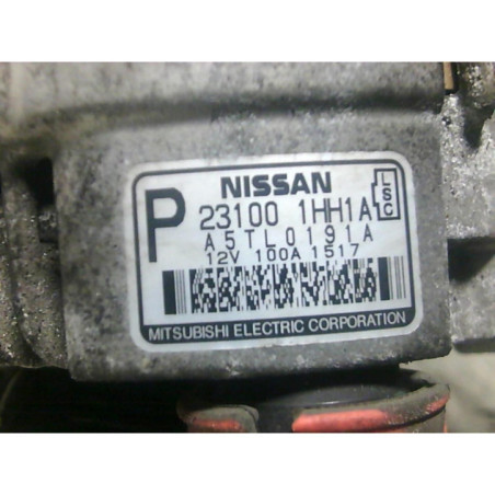 Alternateur NISSAN MICRA 4 Photo n°1