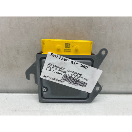 Boitier air bag VOLKSWAGEN GOLF 7 Photo n°1
