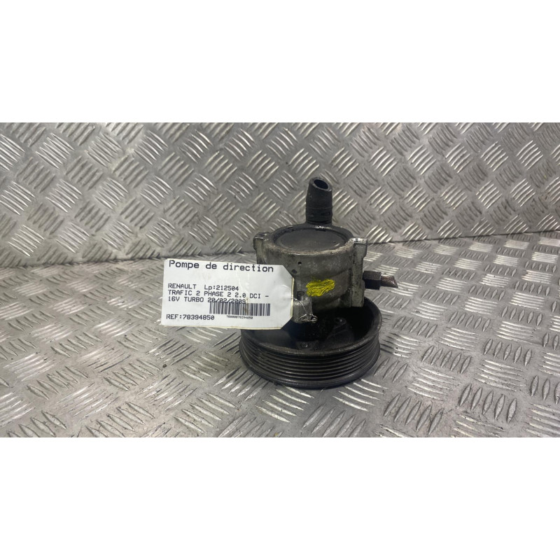 Pompe de direction RENAULT TRAFIC 2 Photo n°1