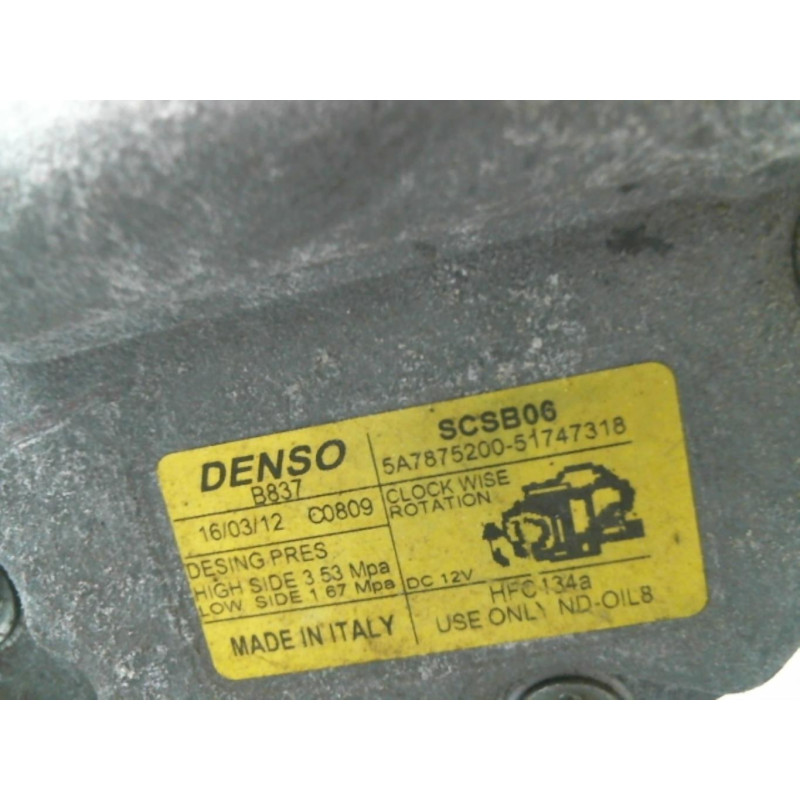 Compresseur clim FORD KA Photo n°1