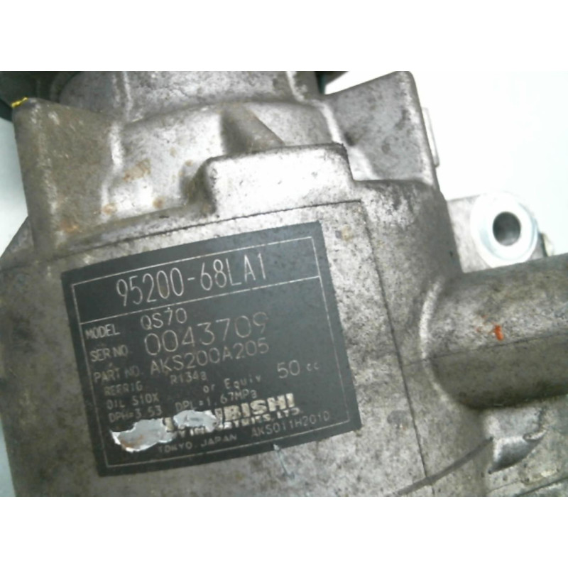 Compresseur clim SUZUKI SWIFT 4 Photo n°3