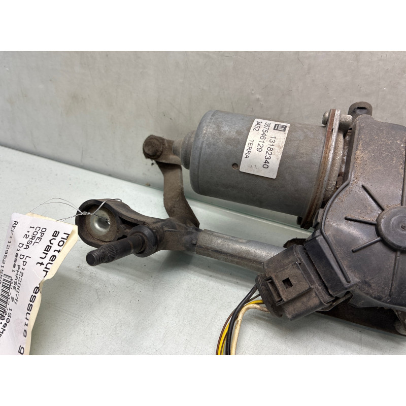 Moteur essuie glace avant OPEL CORSA D Photo n°3