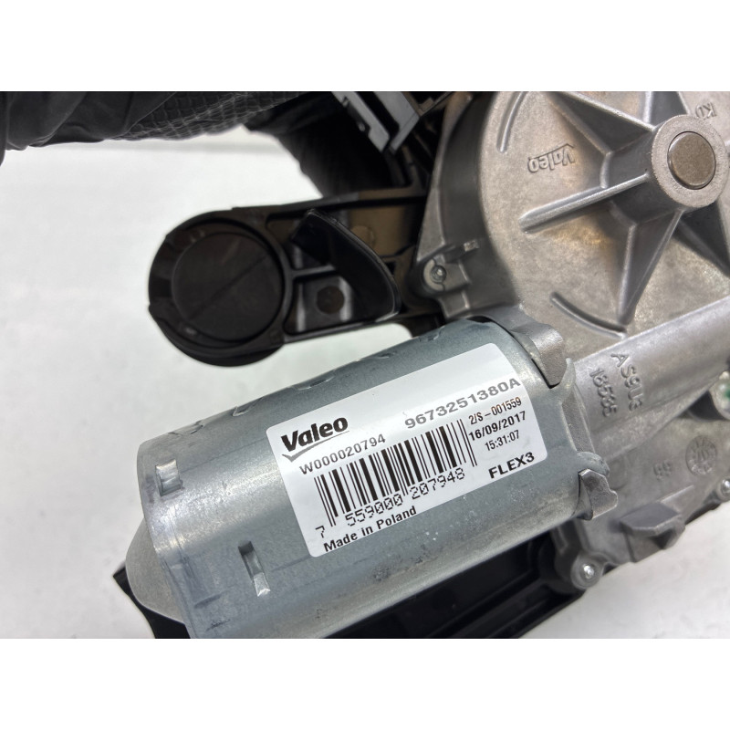 Moteur essuie glace arriere PEUGEOT 208 1 Photo n°3