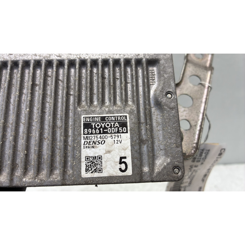 Calculateur moteur TOYOTA YARIS 3 Photo n°3