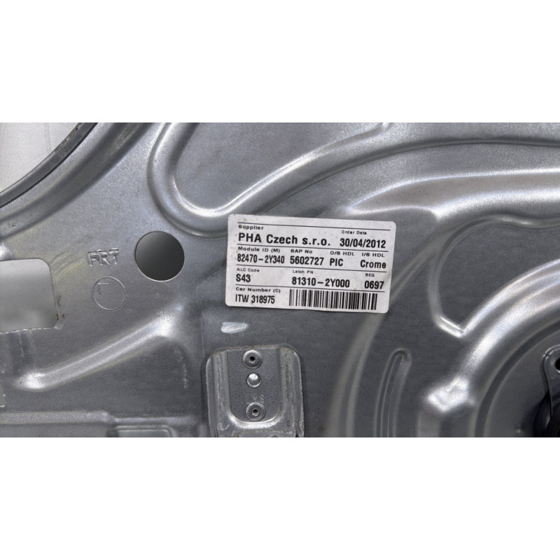 Leve vitre electrique avant gauche HYUNDAI IX 35 Photo n°2