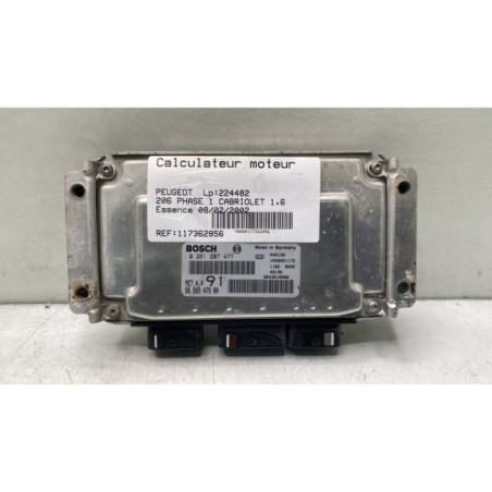 Calculateur moteur PEUGEOT 206 Photo n°1