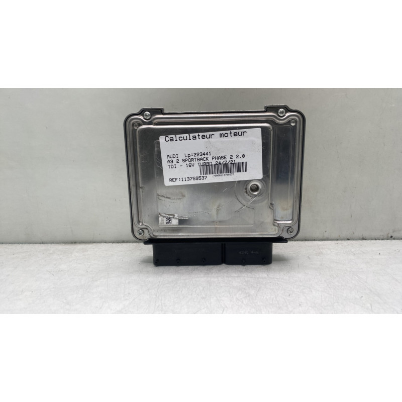 Calculateur moteur AUDI A3 2 Photo n°2