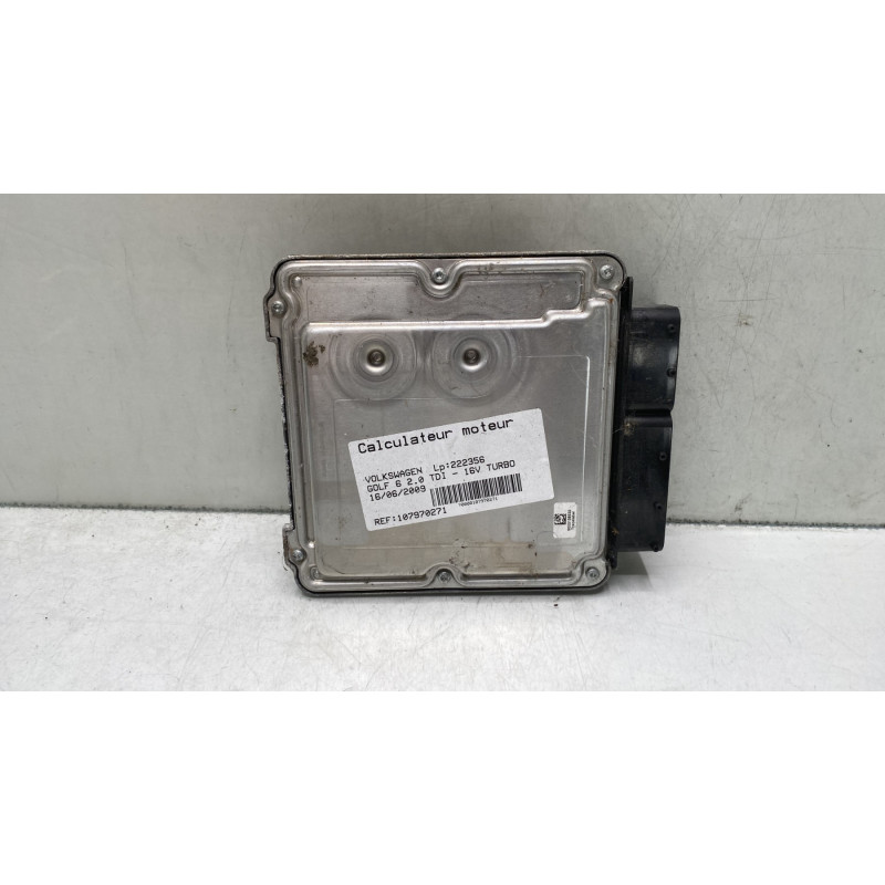 Calculateur moteur VOLKSWAGEN GOLF 6 Photo n°1