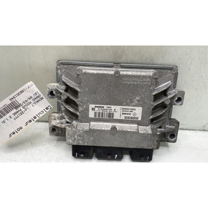 Calculateur moteur RENAULT GRAND MODUS Photo n°1