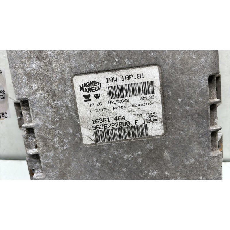 Calculateur moteur PEUGEOT 206 Photo n°2