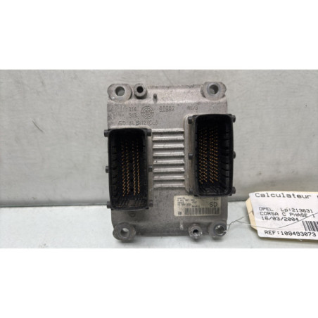 Calculateur moteur OPEL CORSA C Photo n°1