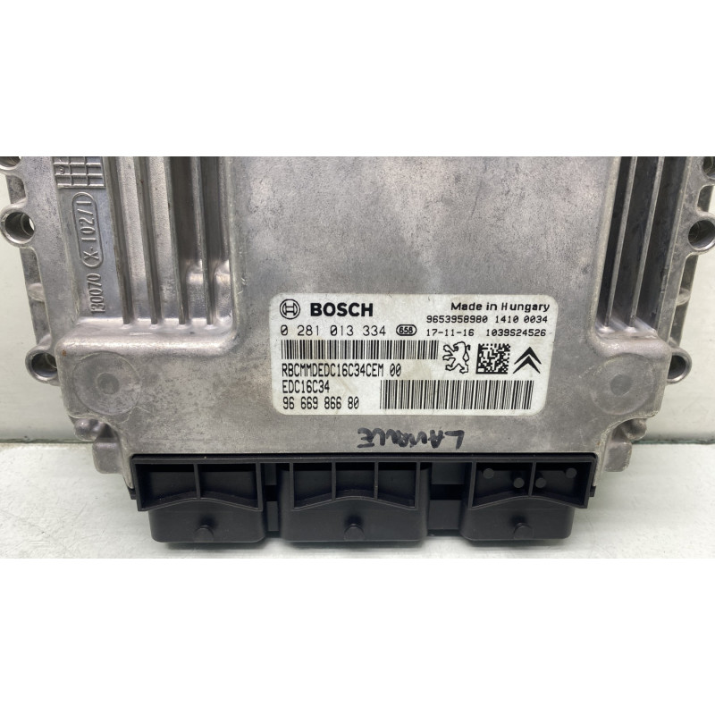 Calculateur moteur CITROEN C5 1 Photo n°2