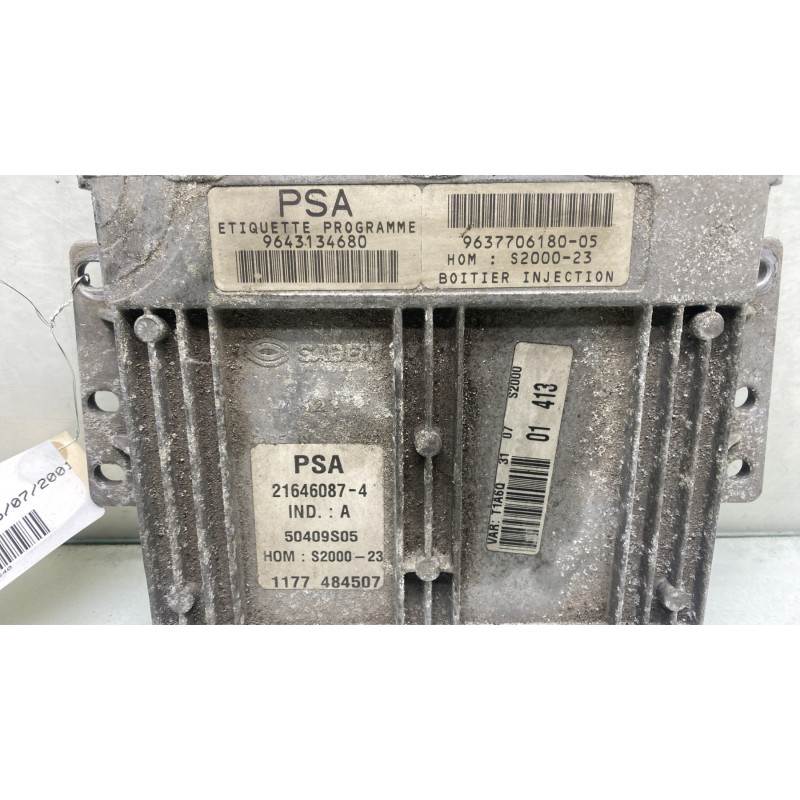 Calculateur moteur PEUGEOT 206 Photo n°4