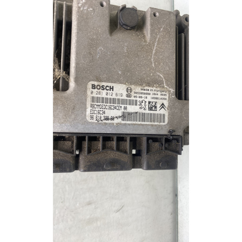 Calculateur moteur CITROEN BERLINGO 1 Photo n°4