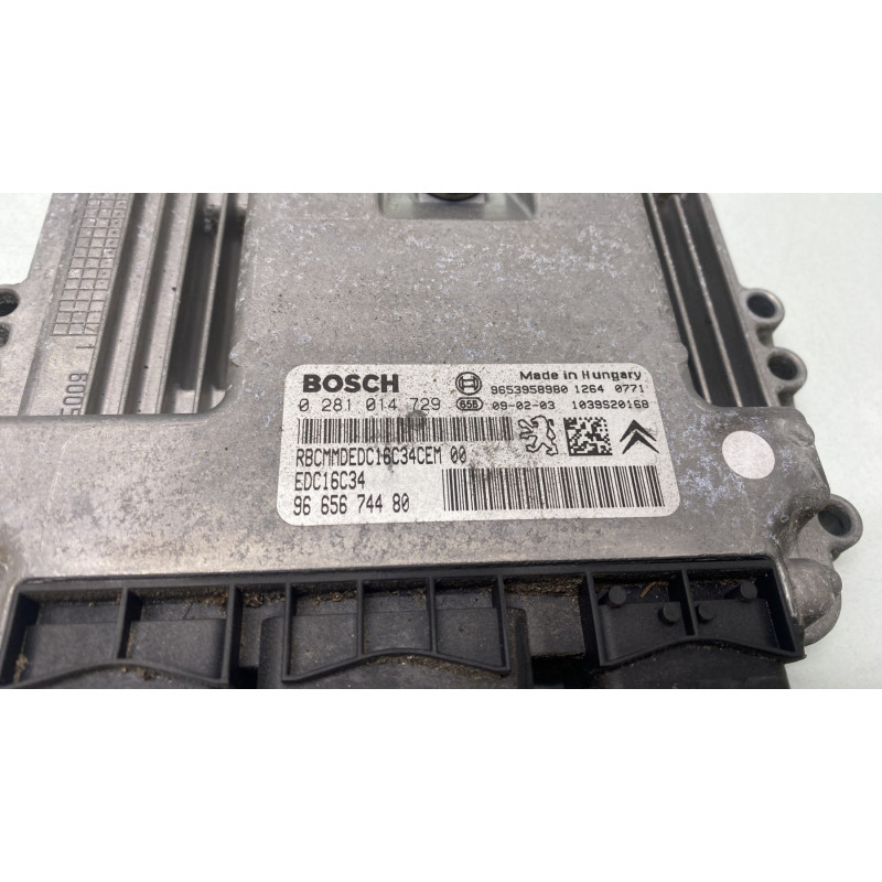 Calculateur moteur CITROEN C4 PICASSO 1 Photo n°4