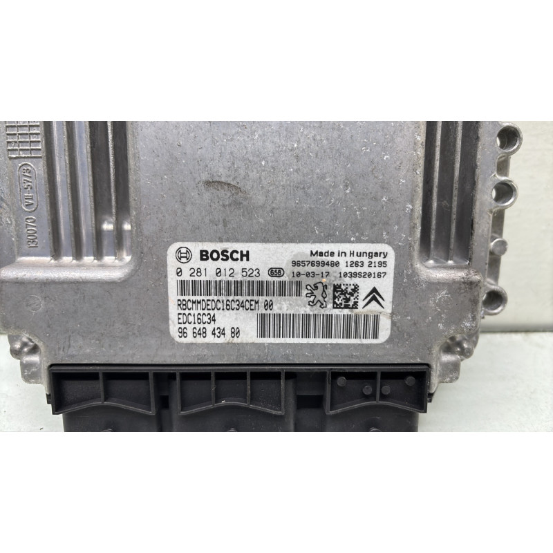 Calculateur moteur PEUGEOT 207 Photo n°2