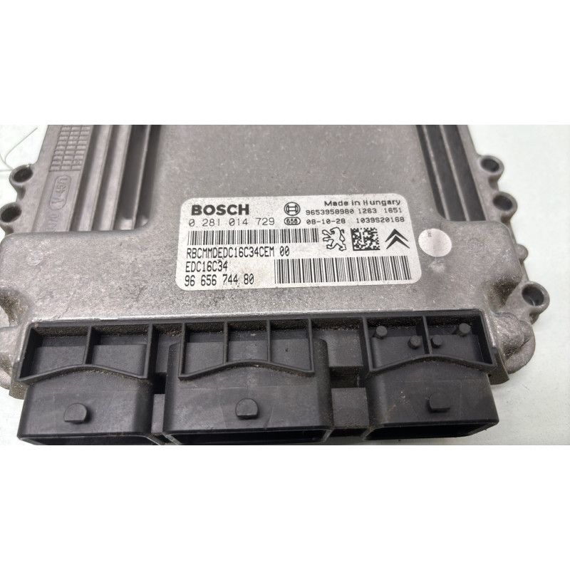 Calculateur moteur CITROEN C4 PICASSO 1 Photo n°4