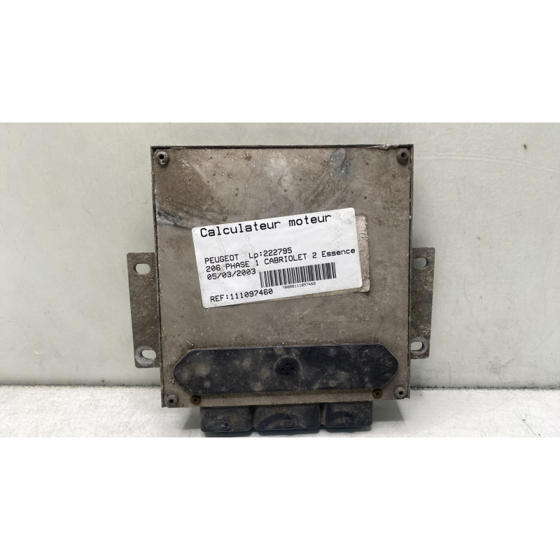 Calculateur moteur PEUGEOT 206 Photo n°2