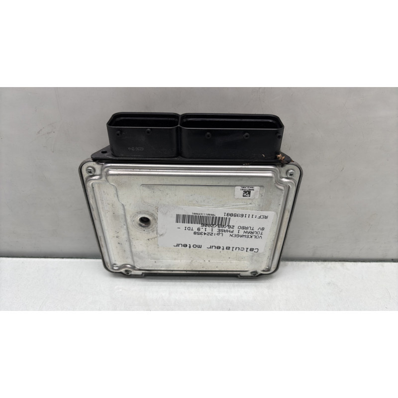 Calculateur moteur VOLKSWAGEN TOURAN 1 Photo n°4