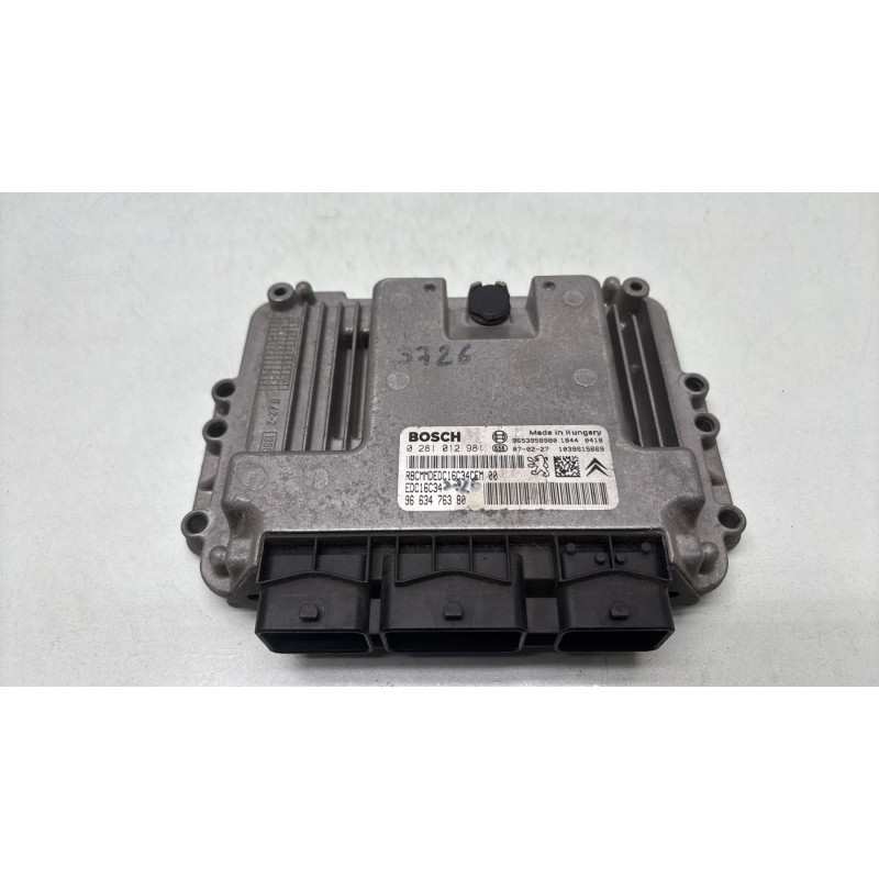 Calculateur moteur CITROEN C4 PICASSO 1 Photo n°2