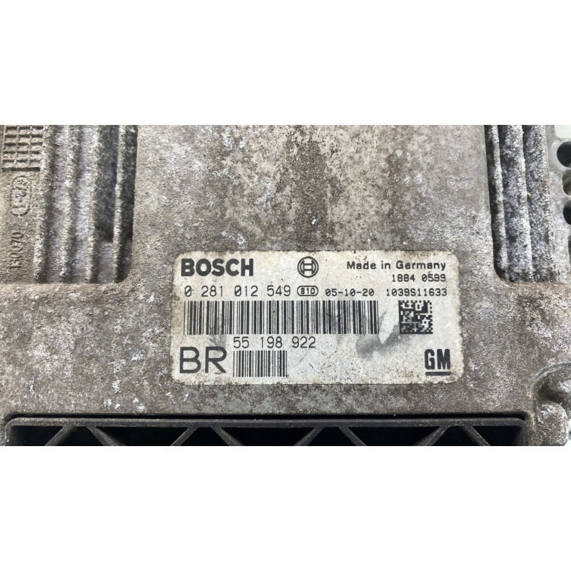 Calculateur moteur OPEL ZAFIRA B Photo n°4