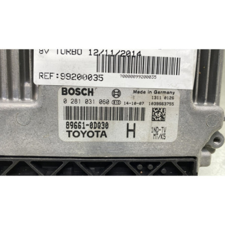 Calculateur moteur TOYOTA YARIS 3