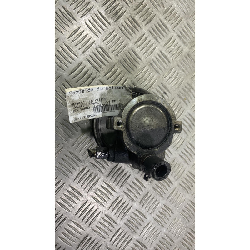 Pompe de direction RENAULT LAGUNA 3 Photo n°3