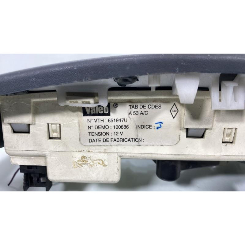 Commande chauffage RENAULT SCENIC 1 Photo n°2