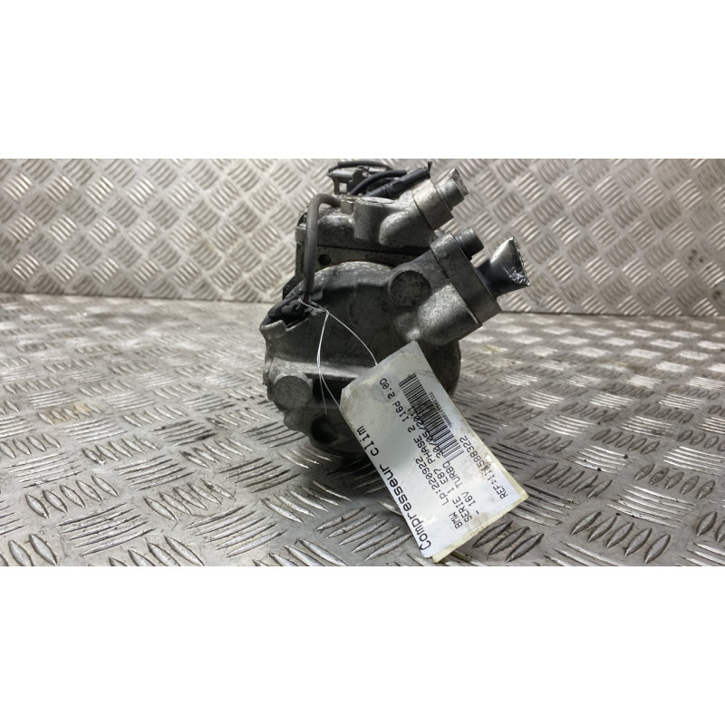Compresseur clim BMW SERIE 1 E87 Photo n°3