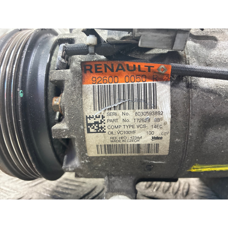 Compresseur clim RENAULT CLIO 4 Photo n°5