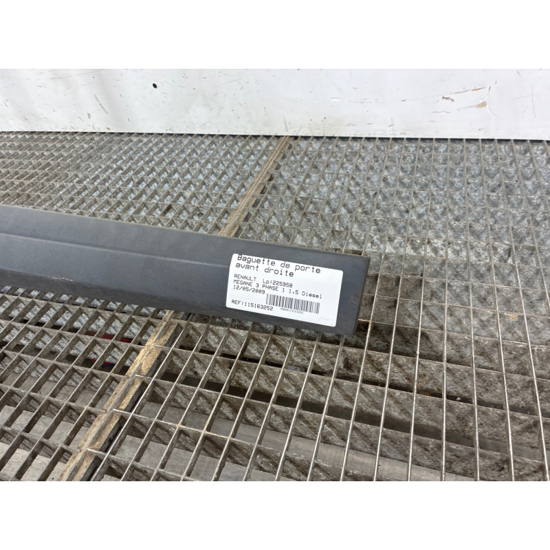 Baguette de porte avant droite RENAULT MEGANE 3 Photo n°3