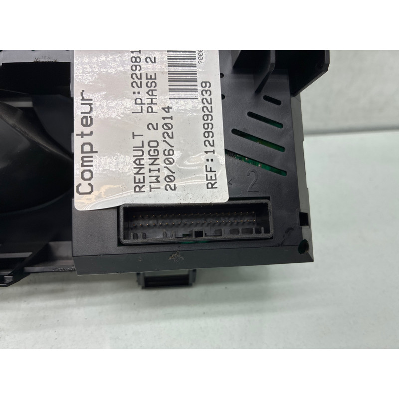 Compteur RENAULT TWINGO 2 Photo n°4