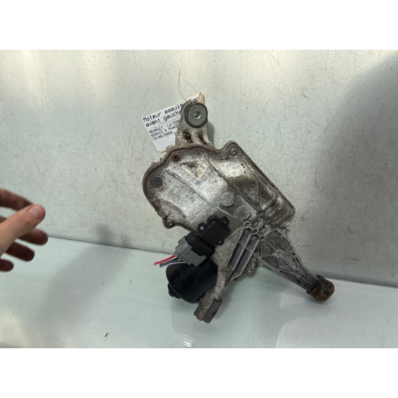 Moteur essuie glace avant gauche RENAULT SCENIC 3 Photo n°3