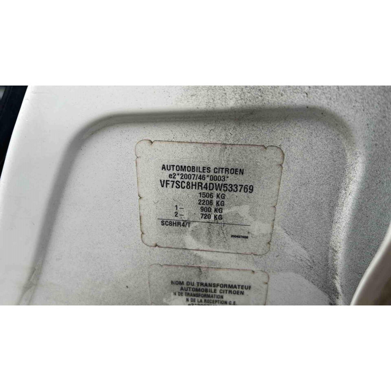 Poignee porte arriere gauche CITROEN C3 2 Photo n°5